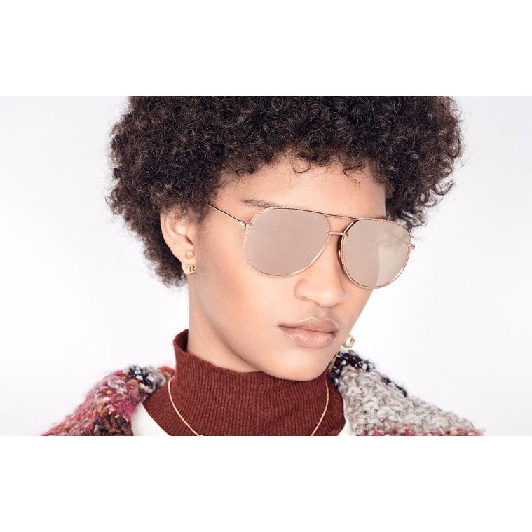 ☆ディオール DIOR BY DIOR DDB SQ DIORBYDIOR ネイビー サングラス 