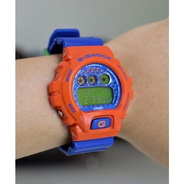 ☆DW-6900SC-4 G-SHOCK Gショック クレイジーカラーズ オレンジ・ブルー カシオ CASIO 腕時計 dw6900sc-4  Orange / blue