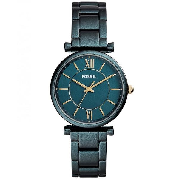 FOSSIL[フォッシル] es4427 CARLIE Green Stainless グリーンステンレス アナログ レディース 腕時計