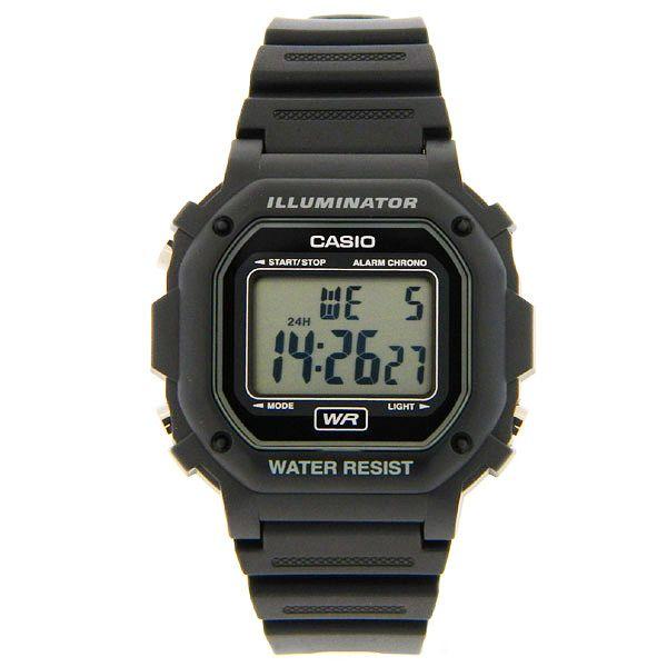 [メール便]F-108WH-1ACF デジタル 時計 カシオ CASIO ブラック メンズ　ユニセックス チープカシオ チプカシ｜gifttime