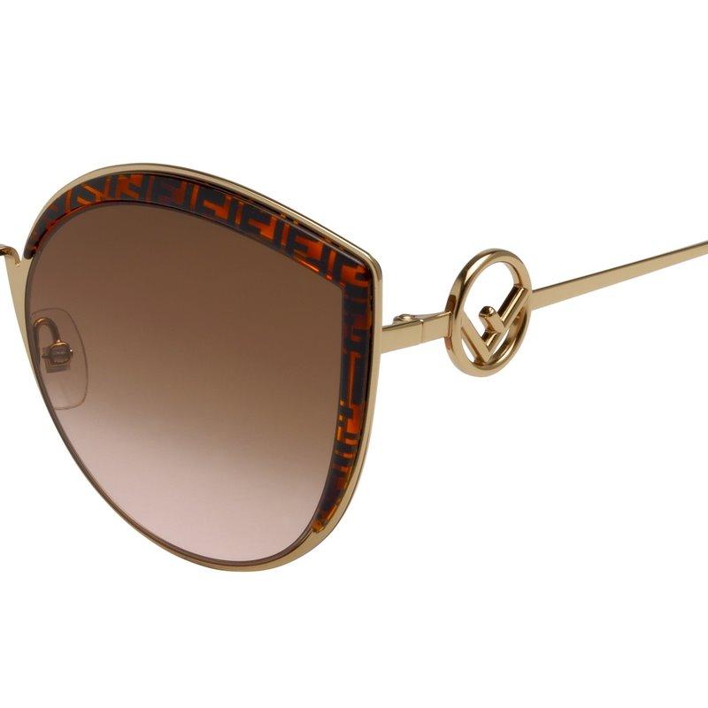 FENDI フェンディ FF0290/S LHF HA キャットアイ メタルフレーム 