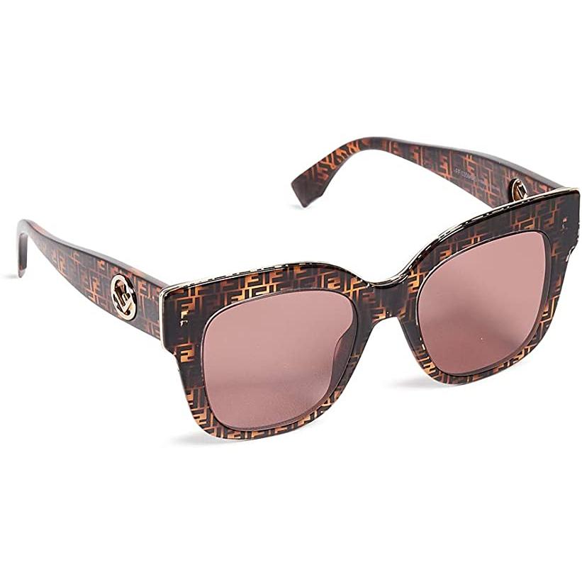 FENDI フェンディ ブラウン スクエア オーバーサイズ FF0359/G/S H7P 