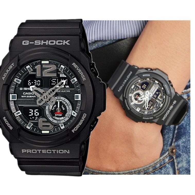 CASIO GA310-1A G-SHOCK ANA-DIGI BLACK Gショック ブラック アナデジ(ga-310-1a)カシオ CASIO  腕時計 : ga310-1a : gifttime - 通販 - Yahoo!ショッピング