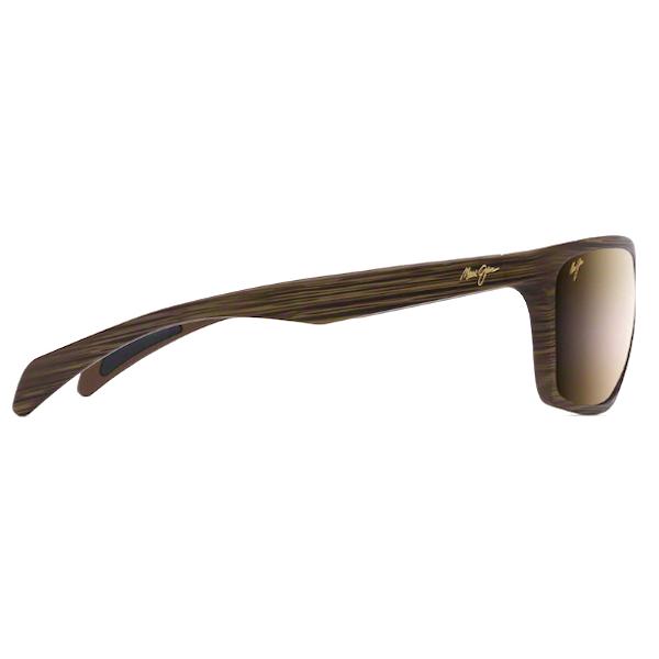 Maui Jim マウイジム 偏光レンズ MAKOA Polarized ハワイ発 スクエア ブロンズ ウッドグレイン メンズ レディース サングラス h804-25w H804-25W｜gifttime｜03