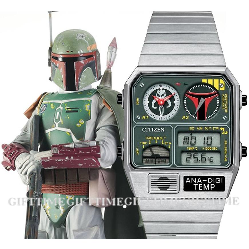 CITIZEN/STAR WARS Boba Fett JG2110-51W SILVER ANA-DIGI シチズン??スターウォーズ コラボ  ボバフェット 腕時計 jg2110-51w : jg2110-51w : gifttime - 通販 - Yahoo!ショッピング