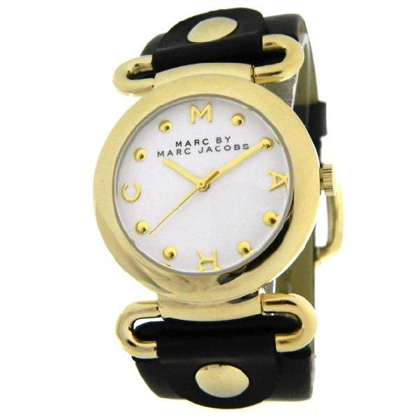 MARC BY MARC JACOBS マークバイマークジェイコブス]MBM1304 Molly モーリー ブラック×ゴールド レディース腕時計｜gifttime