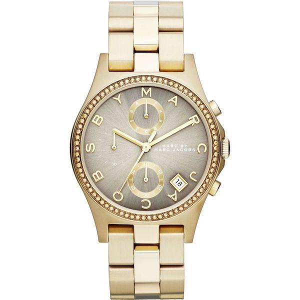 Marc by Marc Jacobs マークバイマークジェイコブス MBM3298 HENRY ヘンリー グリッツ × グレイ グリッツ レディース 腕時計