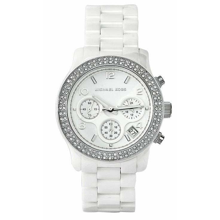 Runway ランウェイ Mk51 White Ceramic ホワイト セラミック クリスタル レディース 時計 マイケルコース 時計 Michael Kors Mk51 Gifttime 通販 Yahoo ショッピング