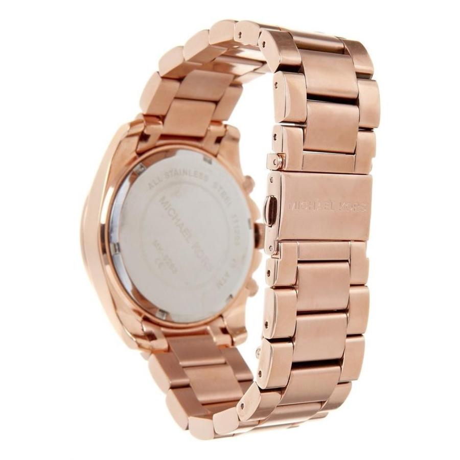 MICHAEL KORS/マイケルコース MK5522 Blair マザーオブパール/ローズゴールド ブレア Rose gold Mother of Pearl レディース 腕時計｜gifttime｜03