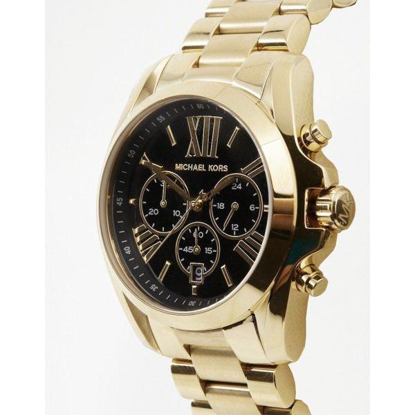 MICHAEL KORS [マイケルコース] mk5739 Bradshaw ブラッドショー ゴールド×ブラック メンズ レディース ユニセックス  腕時計