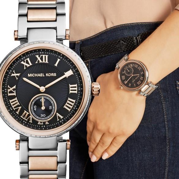 MICHAEL KORS マイケルコース Skylar ネイビー スカイラー レディース 腕時計 MK5957