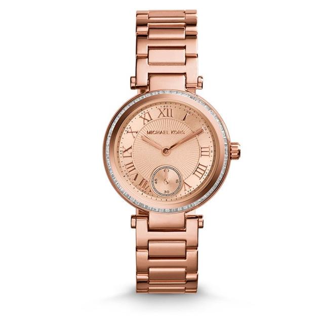 MICHAEL KORS[マイケルコース] MK5971 Skylar Rose Gold Tone スカイ　ローズゴールド　レディース 腕時計 マイケルコース｜gifttime