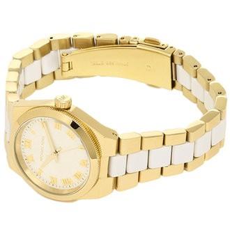 MICHAEL KORS[マイケルコース] Channing ホワイト/ゴールド ミディアム MK6122 Two Tone レディース 腕時計｜gifttime｜03