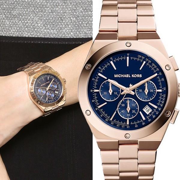 MICHAEL KORS マイケルコース mk6148 Reagan Rose Gold クロノグラフ レディース 腕時計