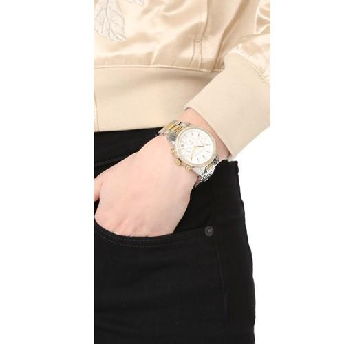 MICHAEL KORS Ritz Silver Gold Glitz マイケルコース シルバー 
