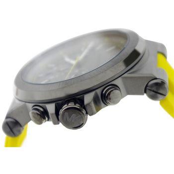 MICHAEL KORS マイケルコース mk8356 Mens Dylan Yellow Silicone  メンズ クロノグラフ 腕時計｜gifttime｜02