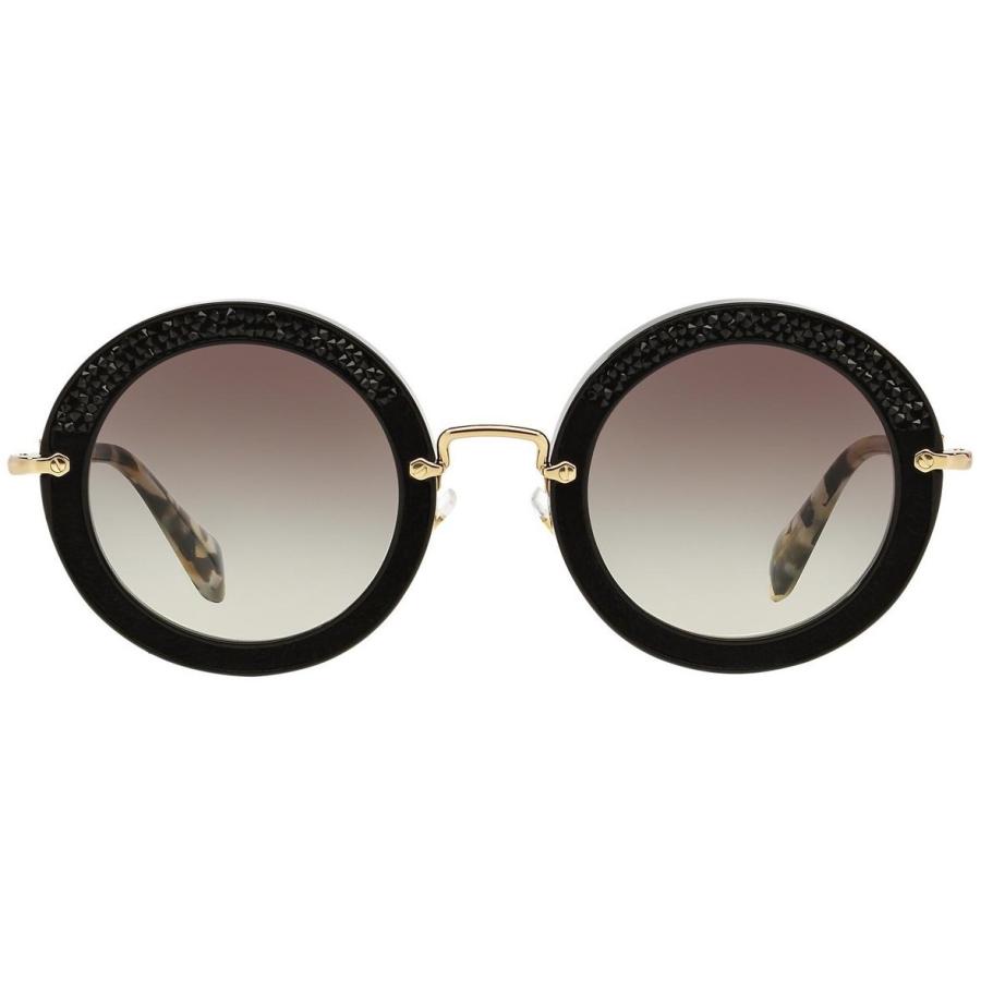 正規逆輸入品】 miumiu ミュウミュウ サングラス ラウンド グリッター