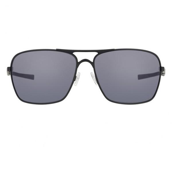 OAKLEYオークリー OO4063-04 偏光 PLAINTIFF SQUARED MATTE BLACK プレインティフスクエアード サングラス メンズ UV SQUARED