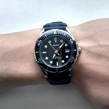 PULSAR by SEIKO[パルサー・バイ・セイコー] 海外モデル 日本未発売 ブラック シリコン スポーティ アナログ メンズ 腕時計 PXH227 pxh227｜gifttime｜04
