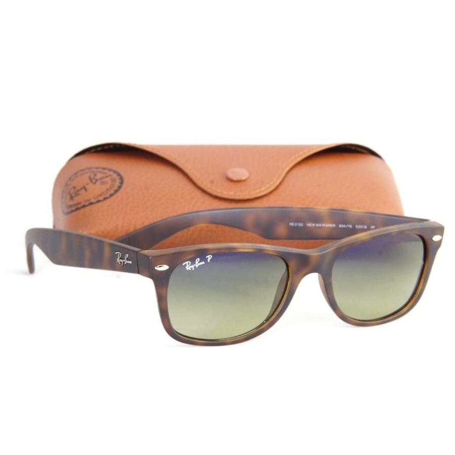 RAY-BAN レイバン RB2132 894/76 52mm New Wayfarer 偏光 マットハバナ 