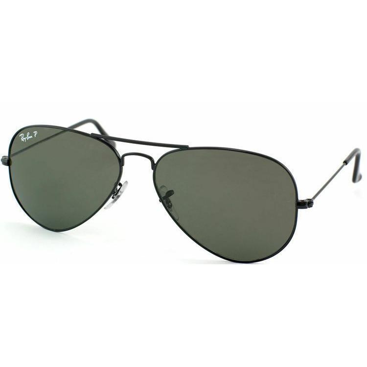 Rayban レイバン RB3025 002 58 55mm Aviator アビエイター グレーグリーンポラライズド サングラス rb3025-002-58-55mm｜gifttime