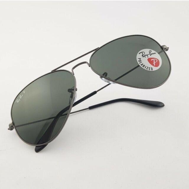 RAYBAN レイバン RB3025 004/58 58mm Aviator Large Metal ラージメタル アビエーター  サングラス Rayban グリーンポラライズド 偏光レンズ rb3025-004-58-58mm｜gifttime｜05