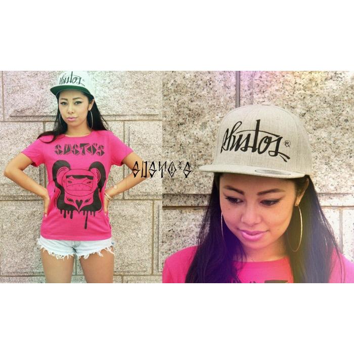 [メール便]SUSTOS スストス '13 LIMITED EDITION' T-shirt [PINK] 【S・M・L】Tシャツ　ピンク　s-girls-p  メンズ レディース｜gifttime｜03