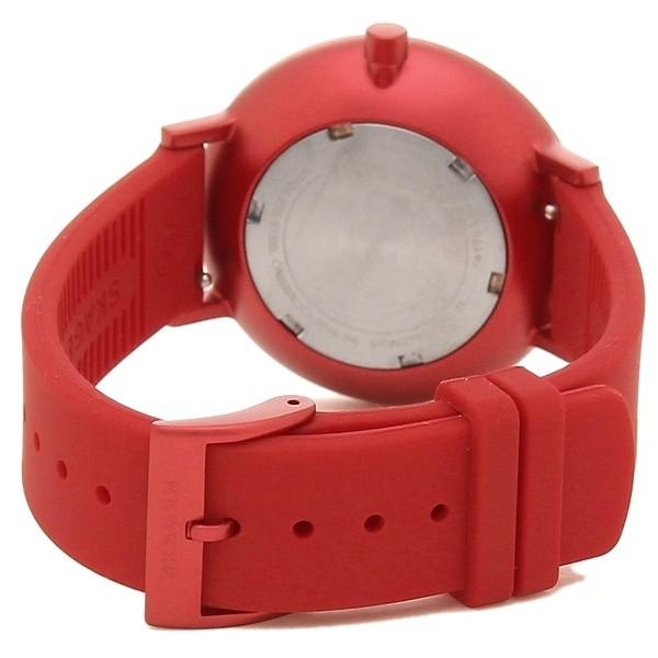 SKAGEN[スカーゲン] skw2765 Aaren Kulor Red Dial Silicone Watch 