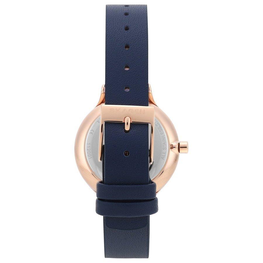 SKAGEN[スカーゲン] ANITA SKW2864 ROSEGOLD / NAVY LEATHER ローズ