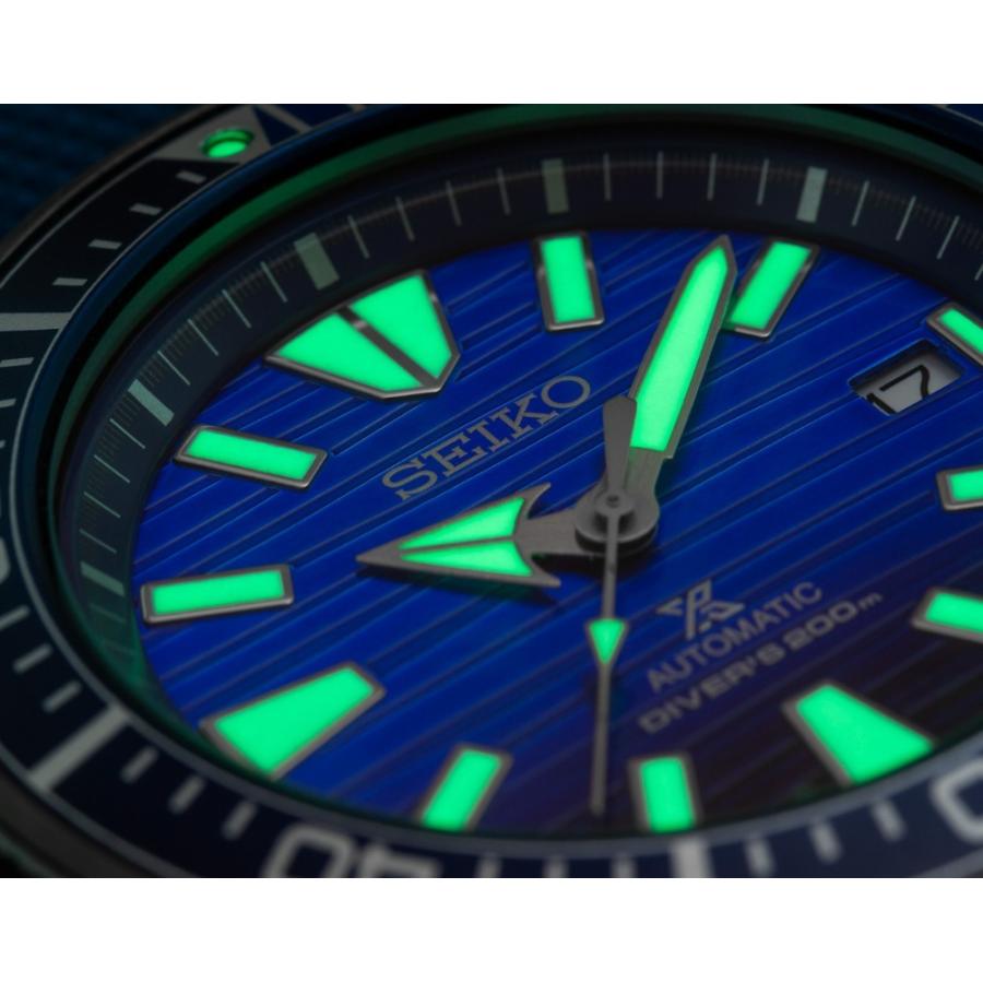 SEIKO [セイコー] PROSPEX プロスペックス ブルー 自動巻き 腕時計 逆