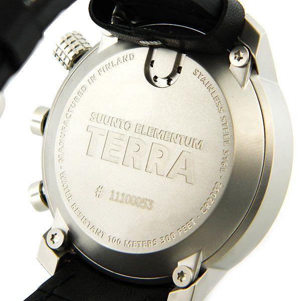 SUUNTO/スント ss014523000 ELEMENTUM　Terra Positive Leather　エレメンタム　テラ ポジティブ レザー 時計｜gifttime｜04