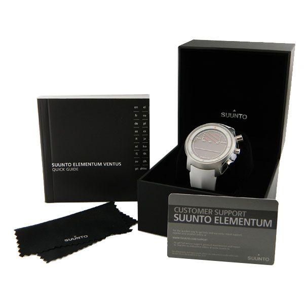 SUUNTO/スント ss014524000 ELEMENTUM Ventus Positive Rubber White  