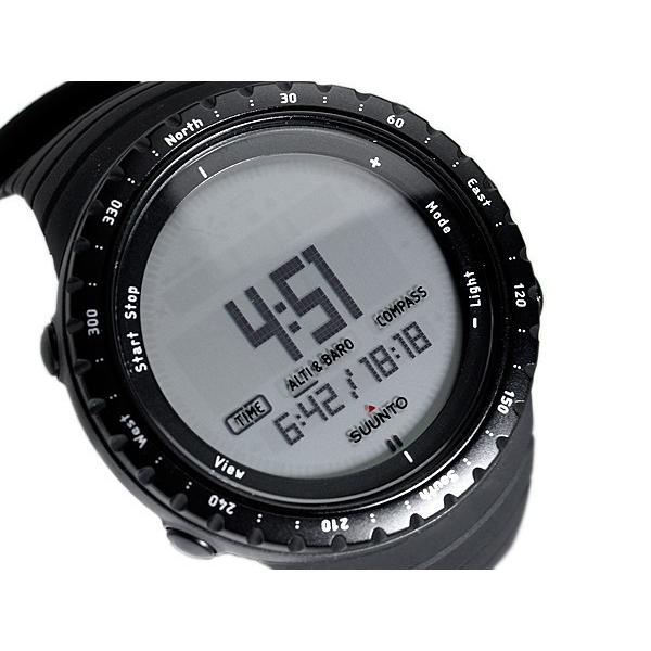 SUUNTO/スント ss014809000 CORE　REGULAR BLACK コア レギュラーブラック アウトドア 時計∵
