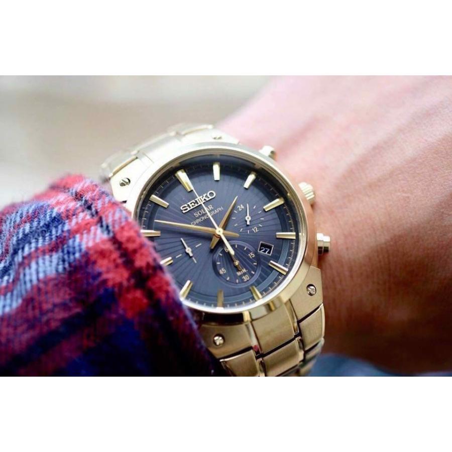 SEIKO SSC320 ソーラークロノグラフ 海外モデル