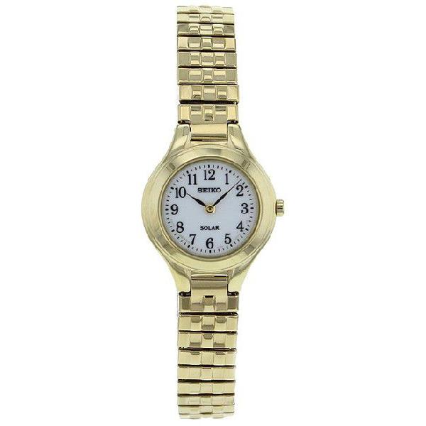 SEIKO セイコー sup102 SUP102 Solar Expansion Classic ソーラー機能 ブレスレット ゴールド レディース 腕時計