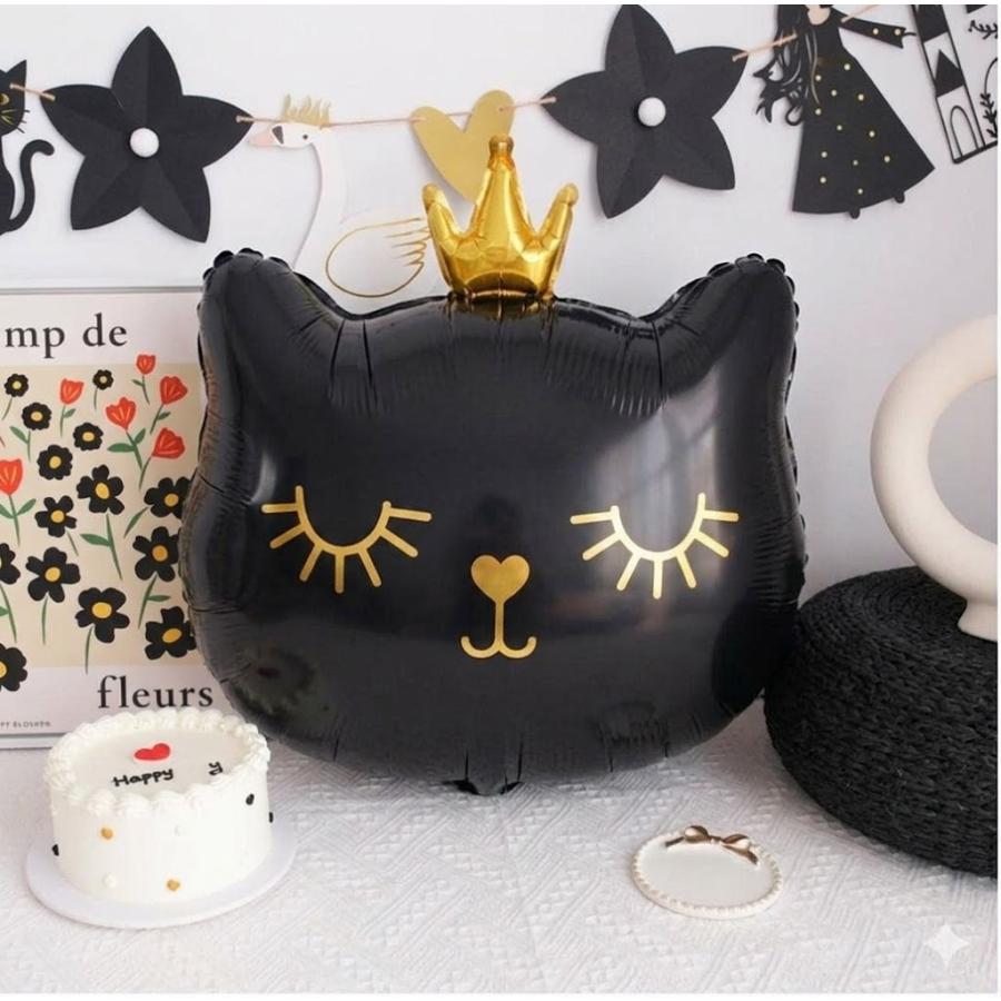 猫 誕生日 飾り付け セット バルーン 数字 1歳 2歳 3歳 ネコ 風船
