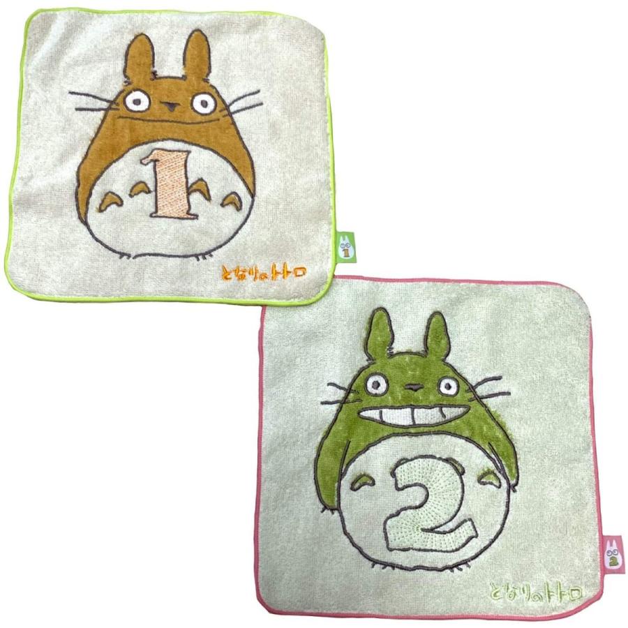 送料無料 ジブリ となりのトトロ ハンカチ トトロ 誕生月ハンドタオル 1月 2月2枚セット 約25 25cm 丸眞 Youty Japan 通販 Yahoo ショッピング