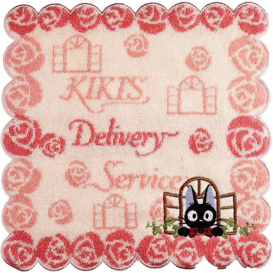 送料無料 丸眞 ハンドタオル ジブリ 魔女の宅急便 ジジ 24 24cm バラの花 綿100 無料ラッピング 入園祝 入学祝 プレゼント 贈り物 Youty Japan 通販 Yahoo ショッピング