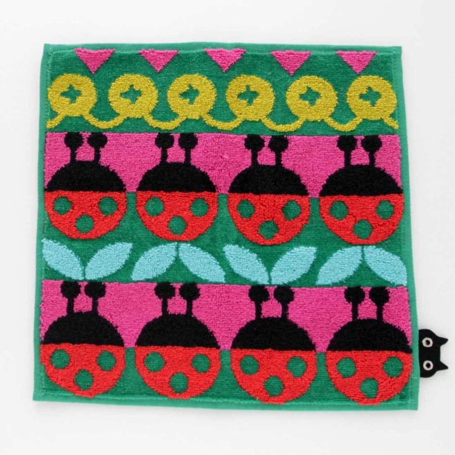 送料無料 マタノアツコ Atsuko Matano タオハンカチーフ てんとう虫とｍｅｍｅ ハンカチ タオル プレゼント ネコ 0503 Youty Japan 通販 Yahoo ショッピング