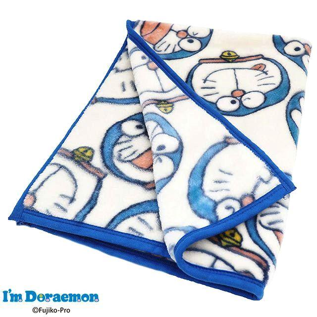 膝掛け I'm doraemon ドラえもん フェイシーズドラえもん ブランケット H70×W100cm 2885003400｜giftyouty｜02