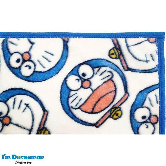 膝掛け I'm doraemon ドラえもん フェイシーズドラえもん ブランケット H70×W100cm 2885003400｜giftyouty｜03