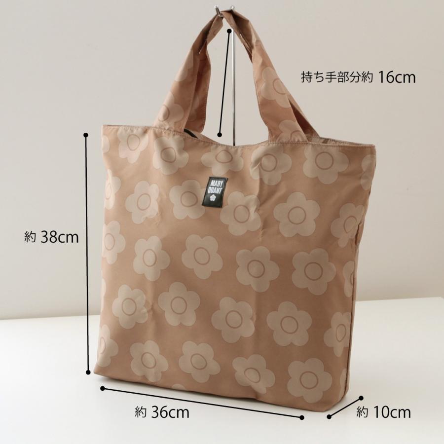 MARY QUANT（マリークヮント） エコバッグ/マイバッグ ファスナー付き