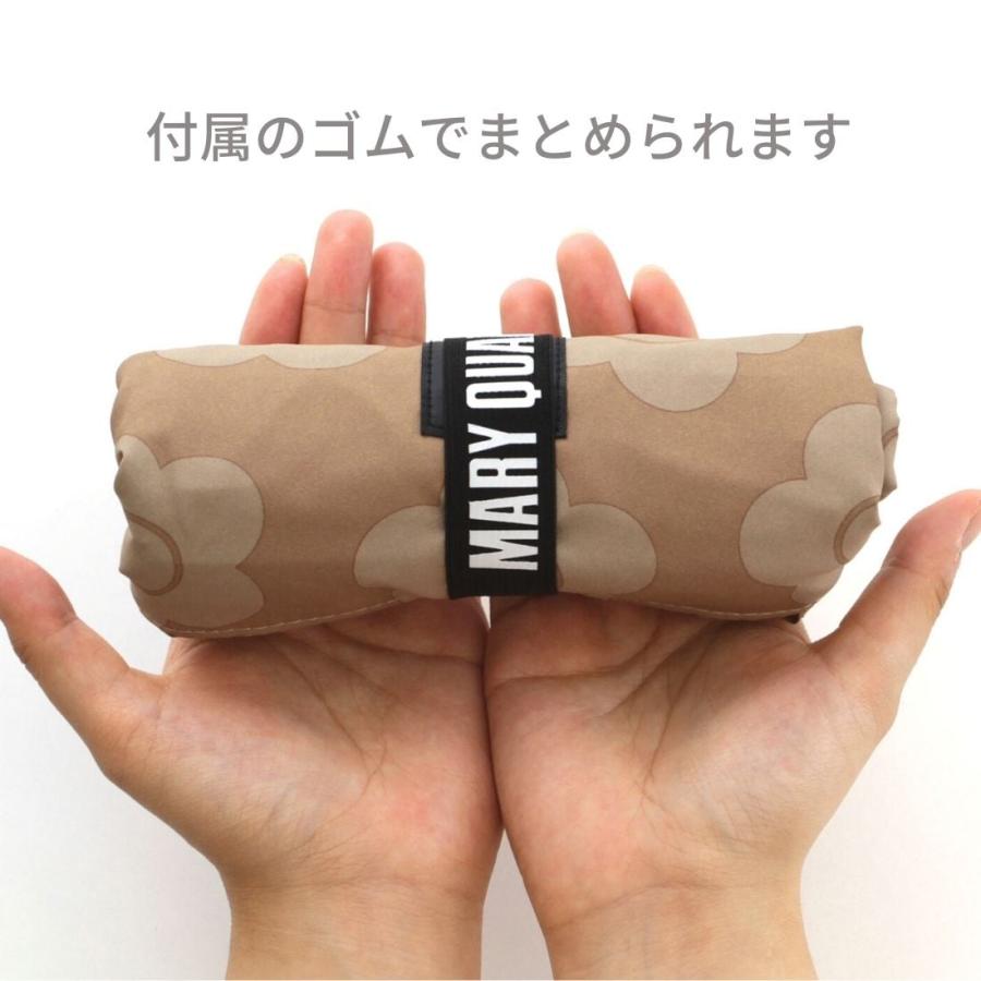MARY QUANT（マリークヮント） エコバッグ/マイバッグ ファスナー付き