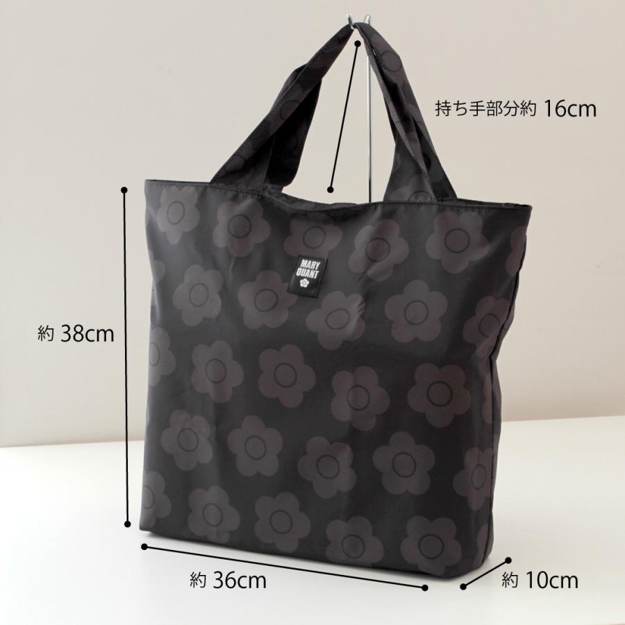 MARY QUANT（マリークヮント） エコバッグ/マイバッグ ファスナー付き