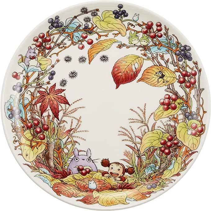Noritake ノリタケ となりのトトロ プレート 23cm 6枚 ノリタケ Noritake プレート 23cm となりのトトロ さるとりいばら編