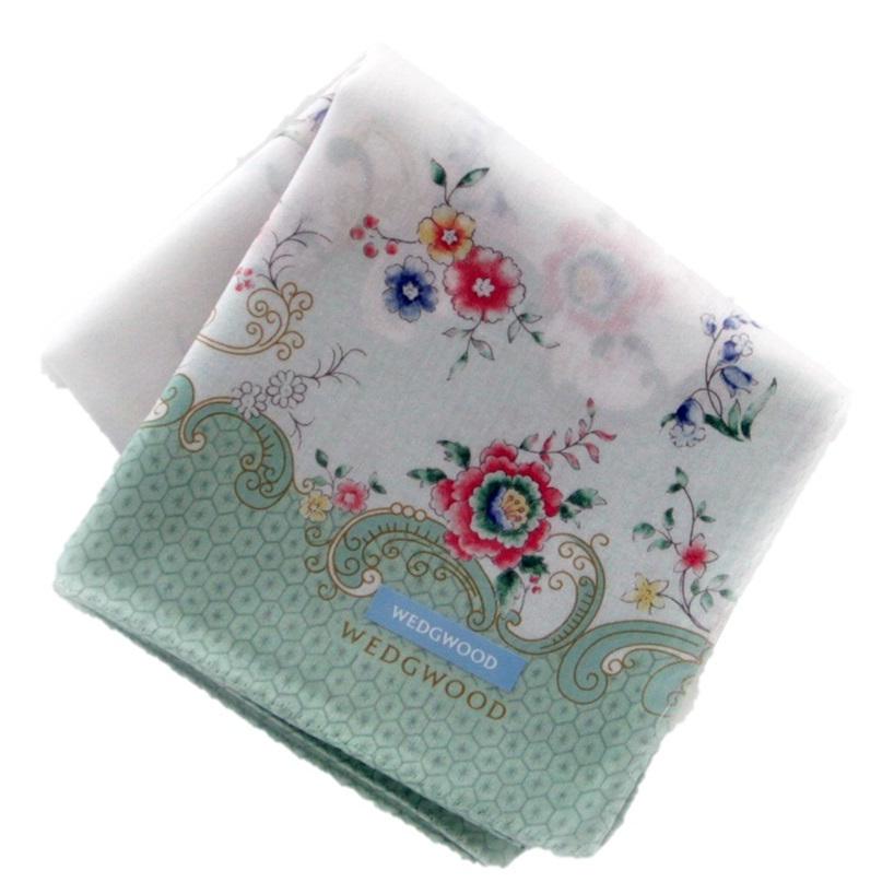 ウェッジウッド Wedgwood 婦人プリントハンカチーフ ハンカチ ブランド プレゼント Wwd 01 Youty Japan 通販 Yahoo ショッピング