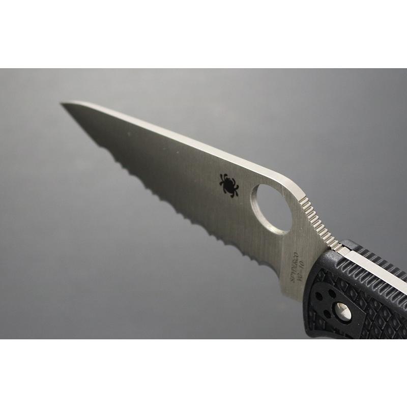 アウトドアナイフ 日本製 C243SBK Spyderco エンデラ ブラック アウトドアナイフ 日本製 C243SBK Spyderco エンデラ ブラック