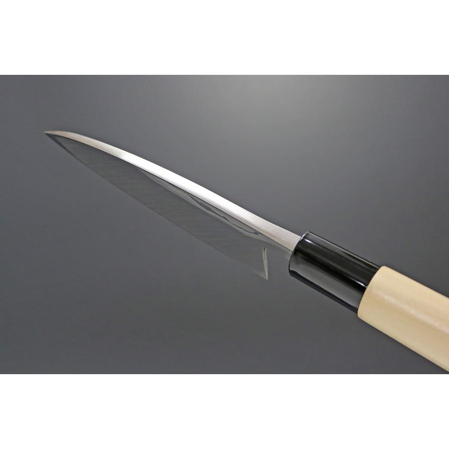 包丁 日本製 KC-513 関兼常 白紙ダマスカス 出刃 朴柄 120mm : 岐阜