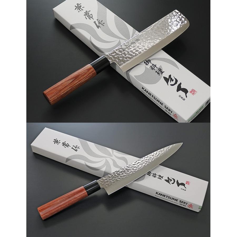 包丁 日本製 KC-953 薄刃型 165mm + KC-957 牛刀 210mm 兼常作 ステン  