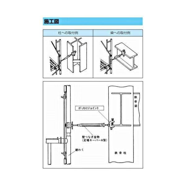 岡部 がっちりジョイント W1/2 鉄骨用壁つなぎ金具 25個 : GO&GO 岡部 がっちりジョイント W1/2 鉄骨用壁つなぎ金具 25個 : GO&GO